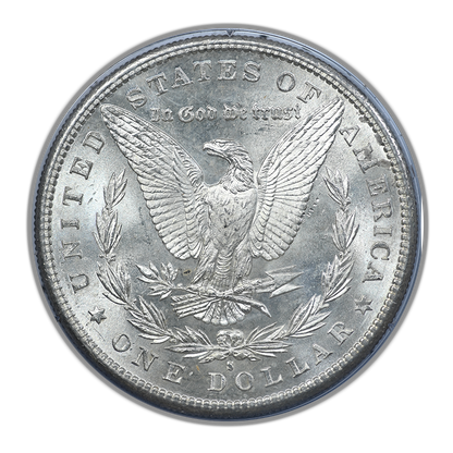 1881-S Morgan Dollar $1 PCGS Rattler MS65 CAC