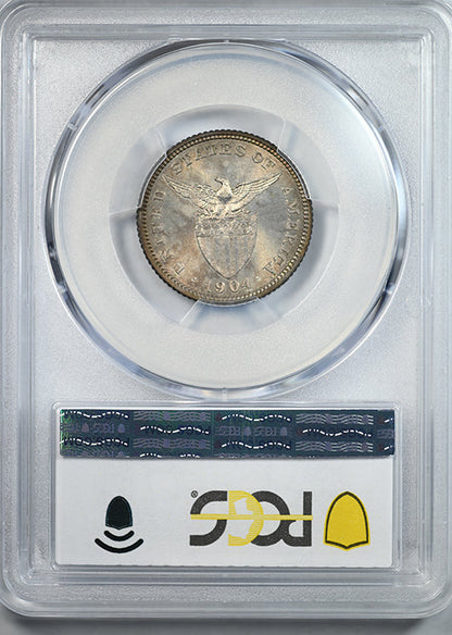 1904 U.S. Philippines 20C Centavos PCGS MS63