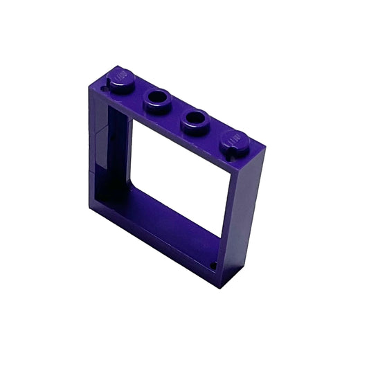Window 1 x 4 x 3 Train - 2 Hollow Studs and 2 Solid Studs, Part# 6556