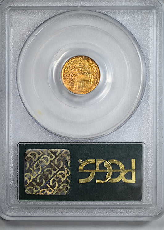 1922 Grant with Star Classic Commemorative Gold Dollar G$1 PCGS MS65 OGH