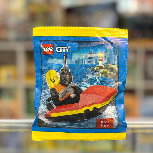 Rescue Mission with Jet Boat paper bag, 952505 - City Set