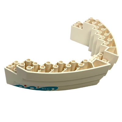 Boat, Hull Brick 16x10x3, Part# 64645