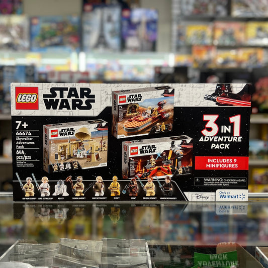Star Wars Bundle Pack (Sets 75269, 75270, and 75271) - Skywalker Adventures Pack, 66674 - Star Wars Set