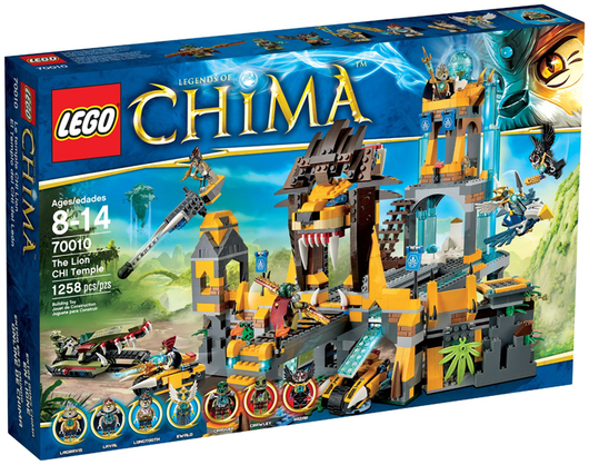 70010 - The Lion CHI Temple - EMPTY BOX ONLY