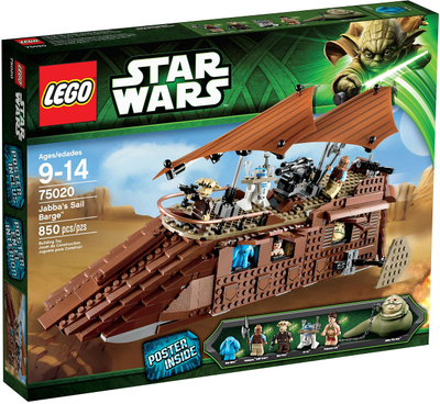 75020 - Jabba's Sail Barge - EMPTY BOX ONLY