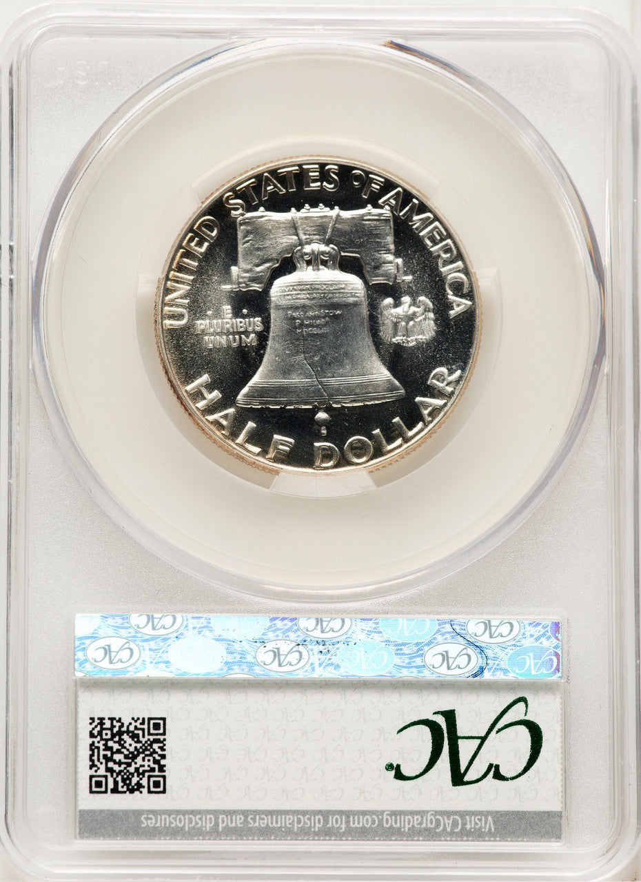 1951 50C Proof Franklin Half Dollar CACG PR66