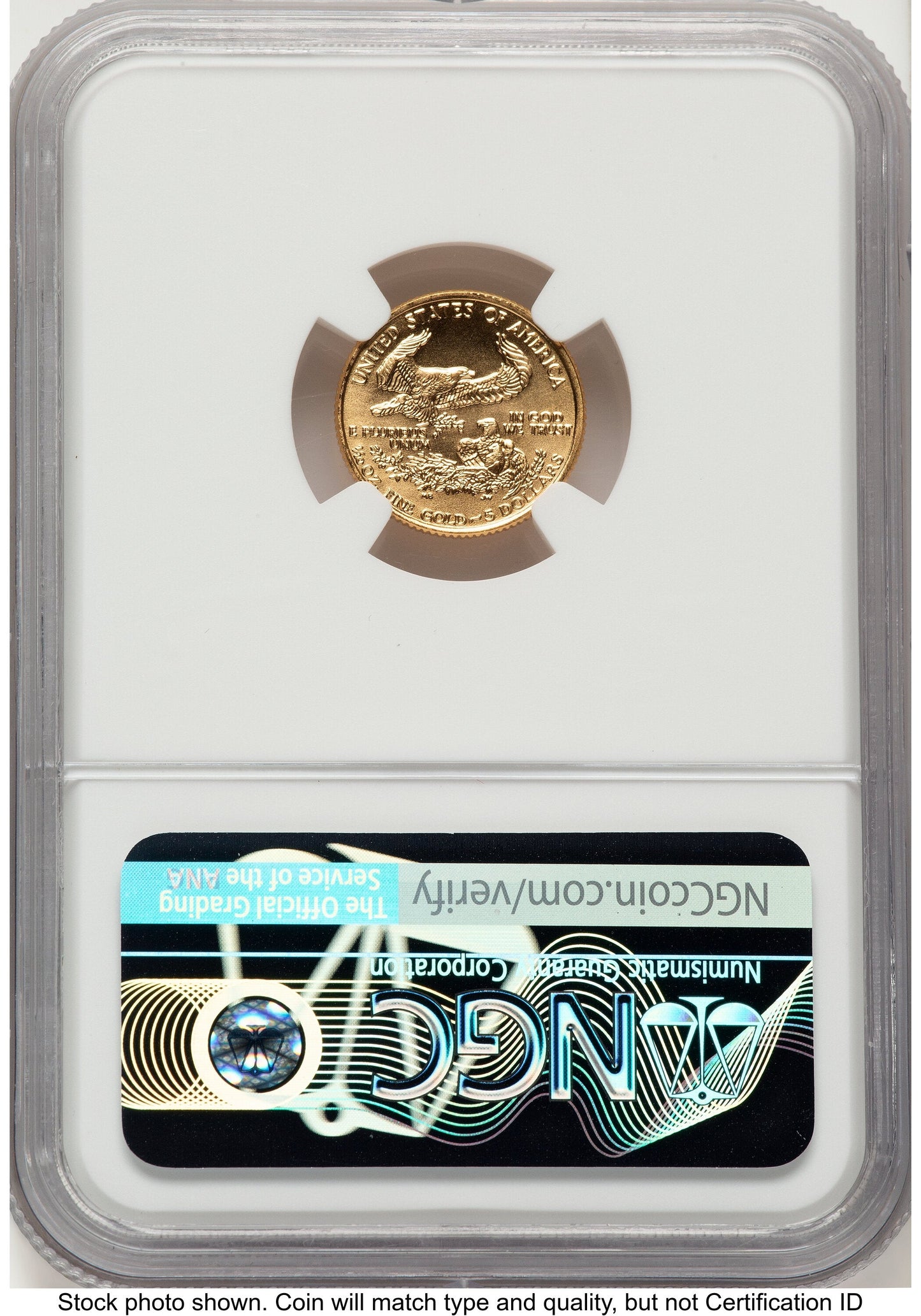 1993 Gold Eagle 1/10 oz NGC MS70 Ed Moy