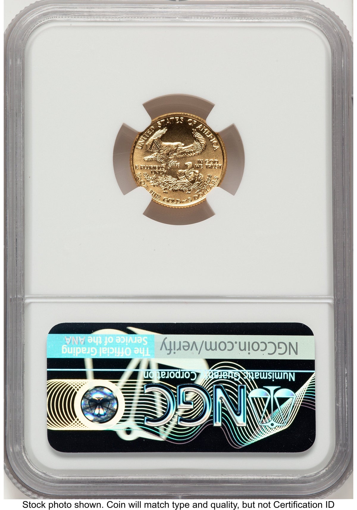 1993 Gold Eagle 1/10 oz NGC MS70 Ed Moy