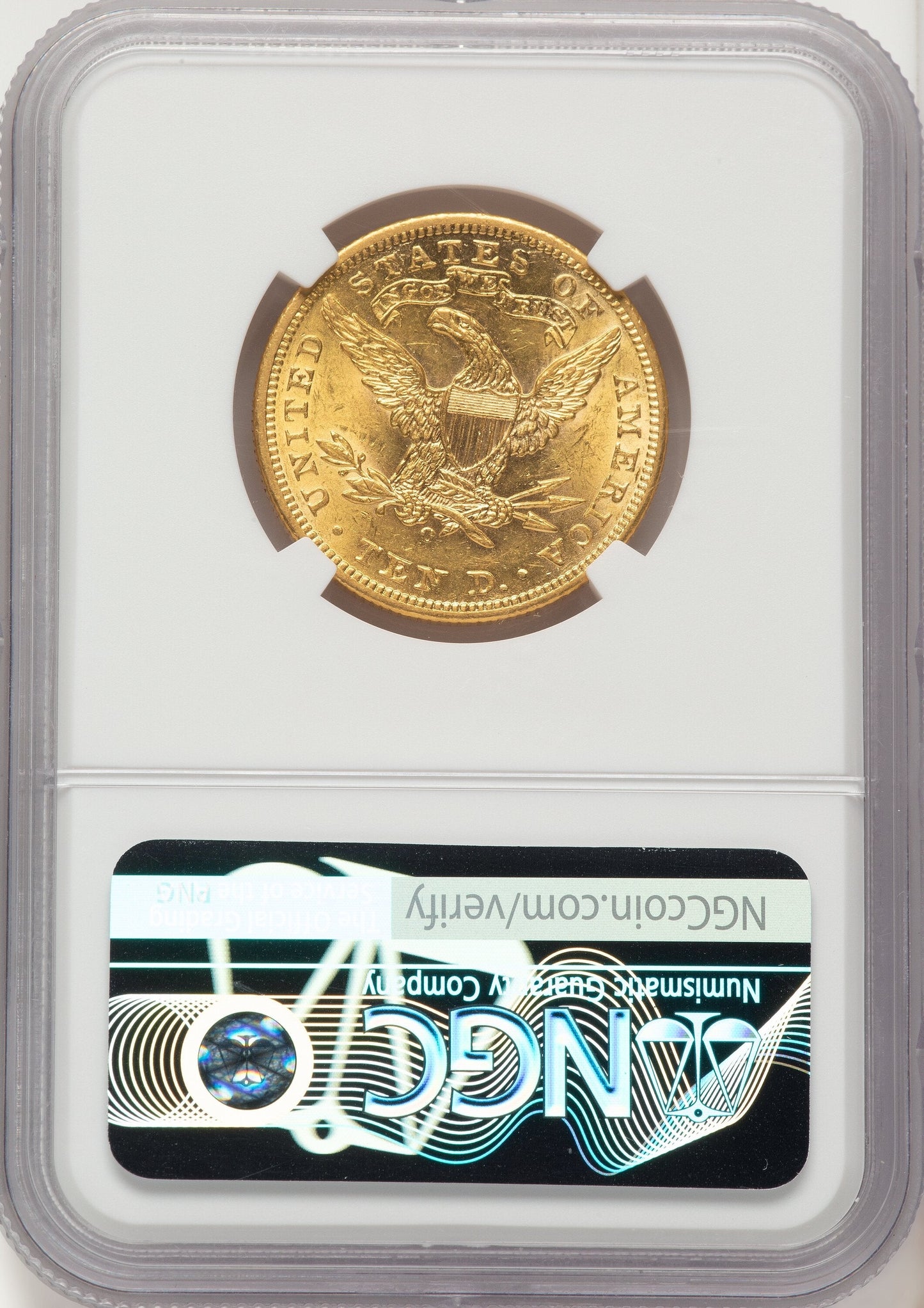 1904-O $10 Liberty Eagle NGC AU58