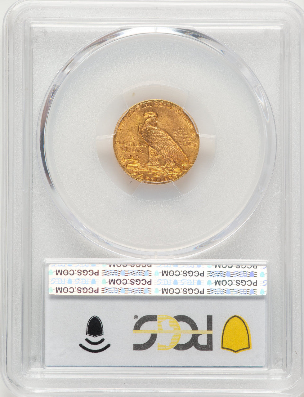 1911-D $2.50 Indian Quarter Eagle PCGS MS64+