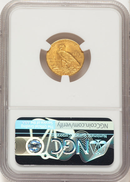 1911 $2.50 Indian Quarter Eagle NGC MS64
