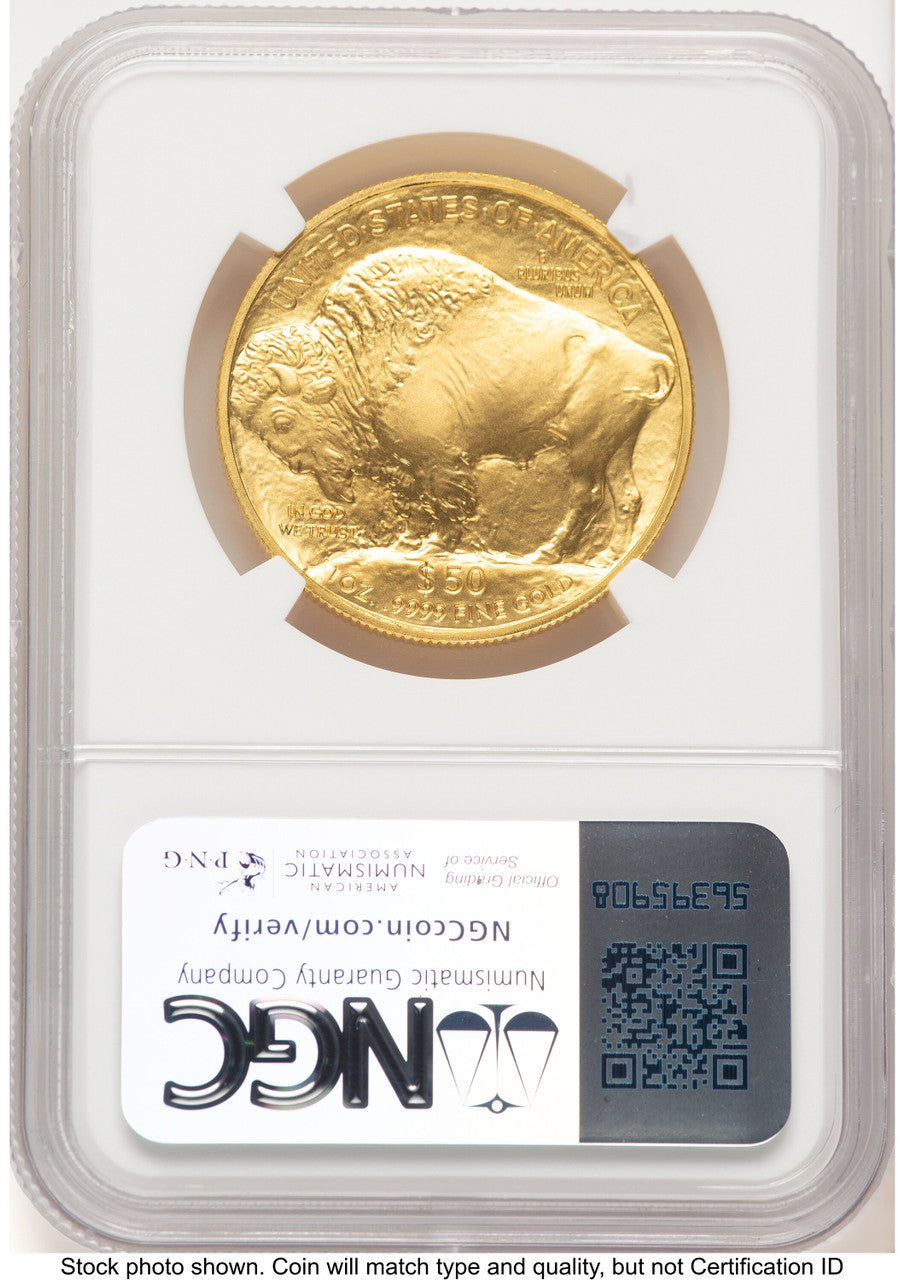 2008-W Burnished Gold Buffalo 1 oz Red Book NGC MS70 (772124014)