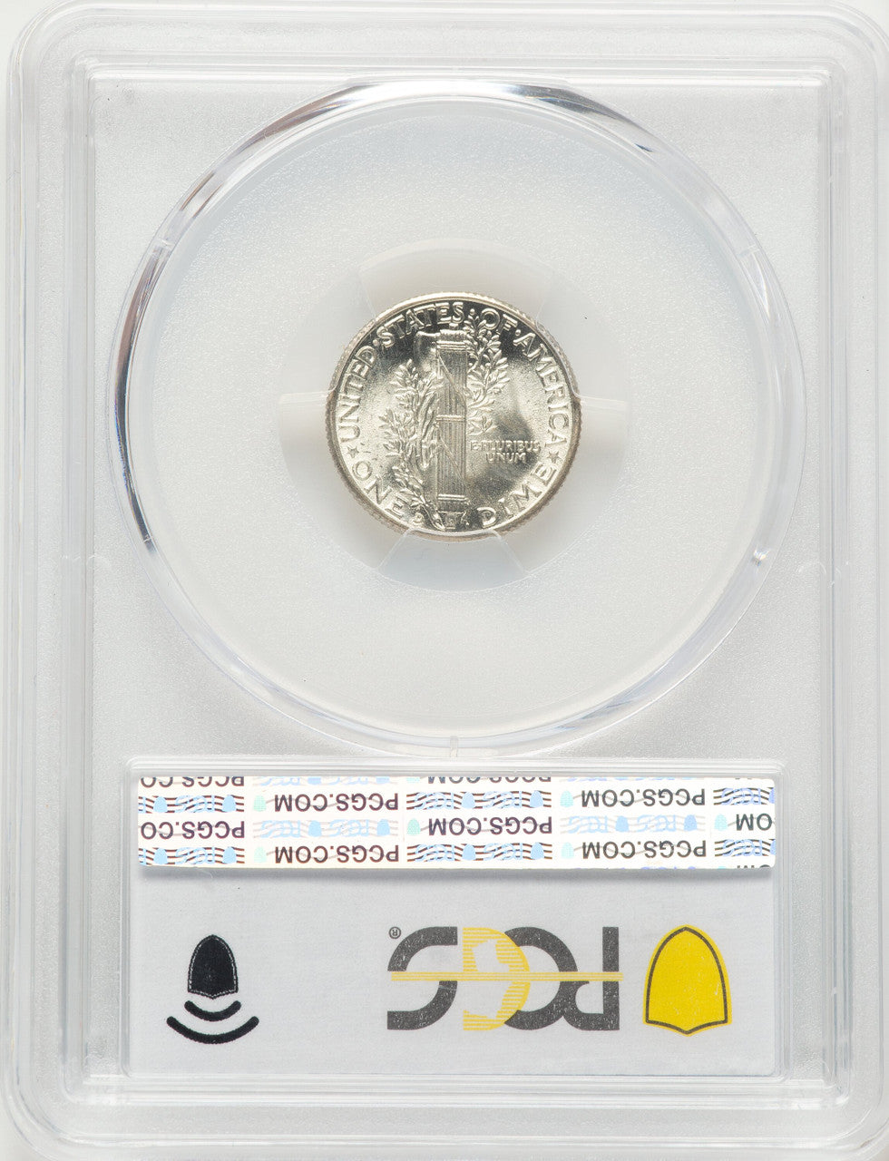 1942/1-D 10C FB CAC Mercury Dime PCGS MS65