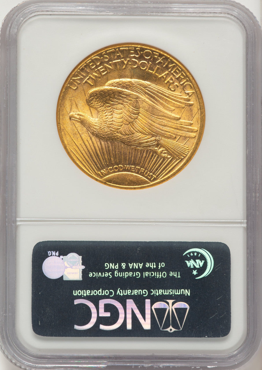 1924-S $20 Saint-Gaudens Double Eagle NGC MS64