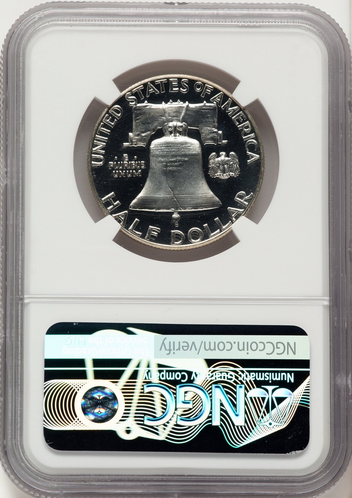 1958 50C Proof Franklin Half Dollar NGC PR68