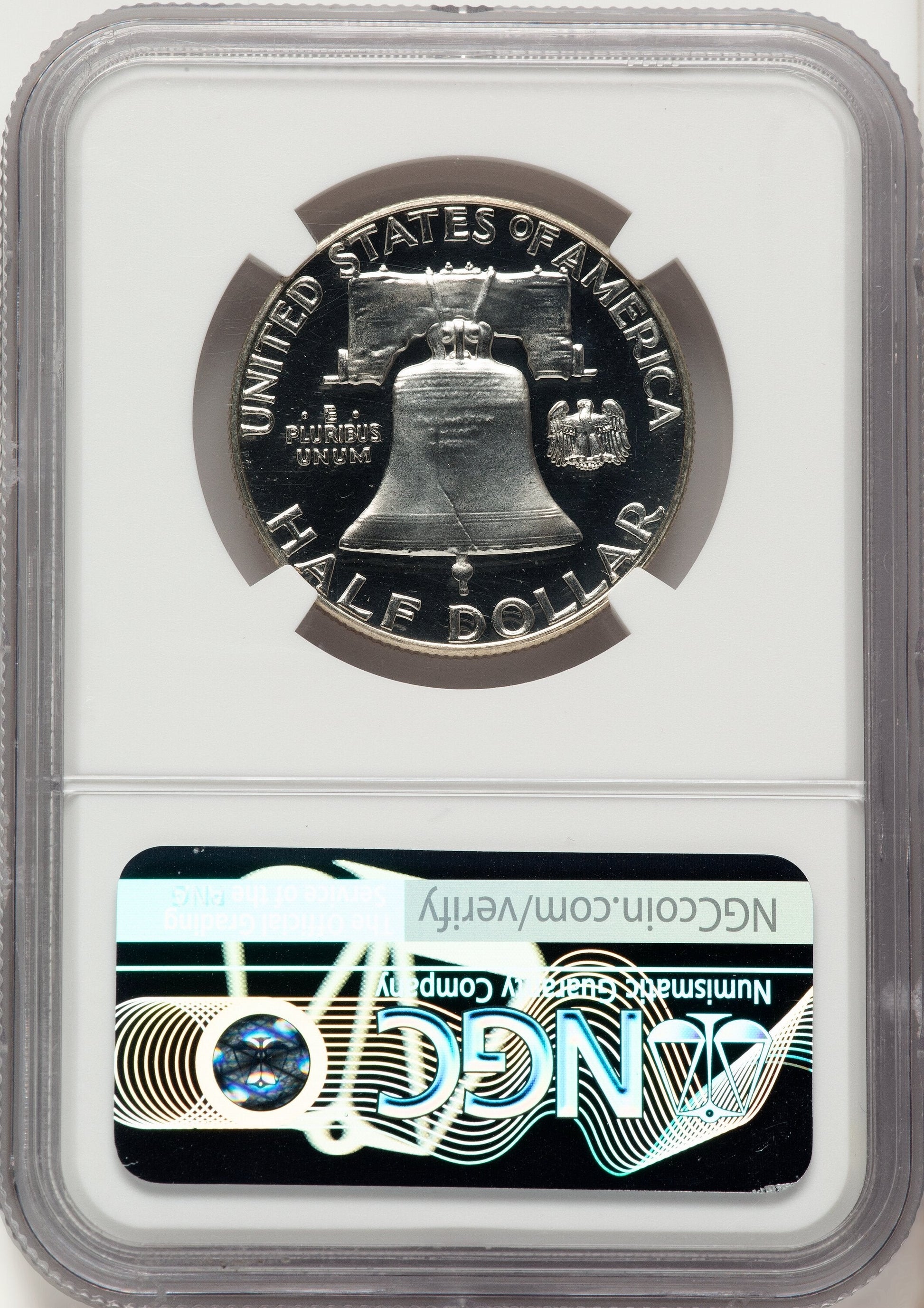1958 50C Proof Franklin Half Dollar NGC PR68