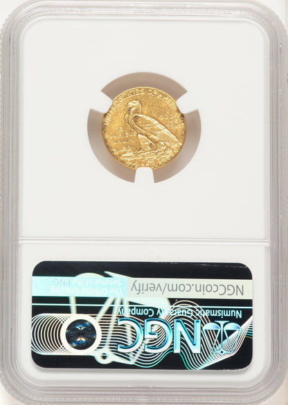 1908 $2.50 Indian Quarter Eagle NGC MS62