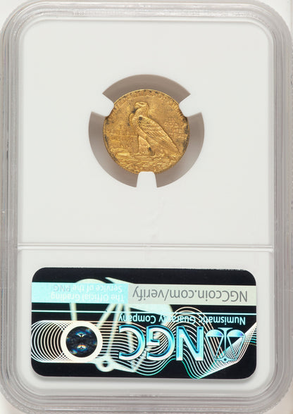 1911 $2.50 Indian Quarter Eagle NGC MS62