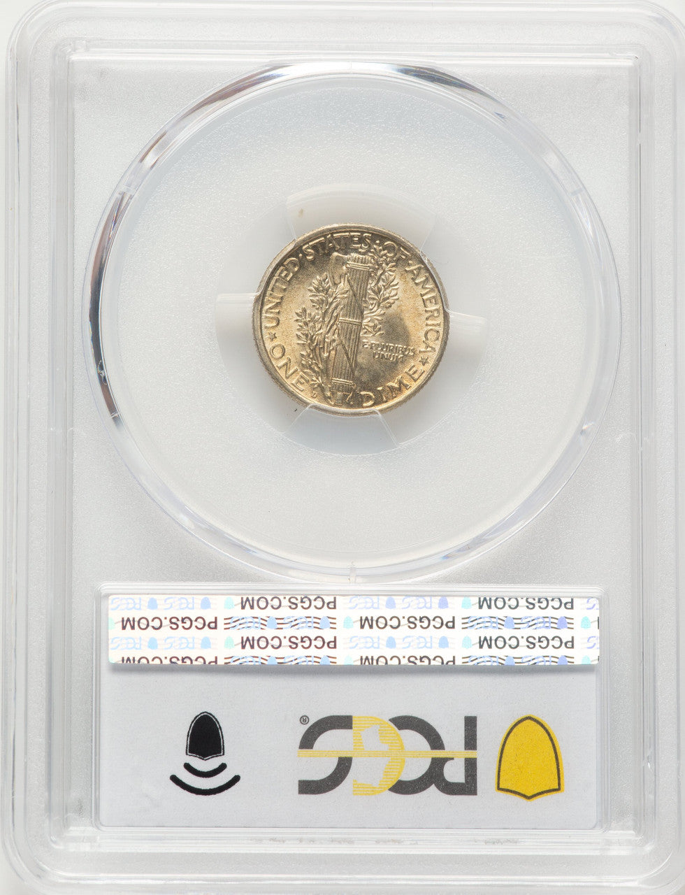1919-D 10C FB Mercury Dime PCGS MS65