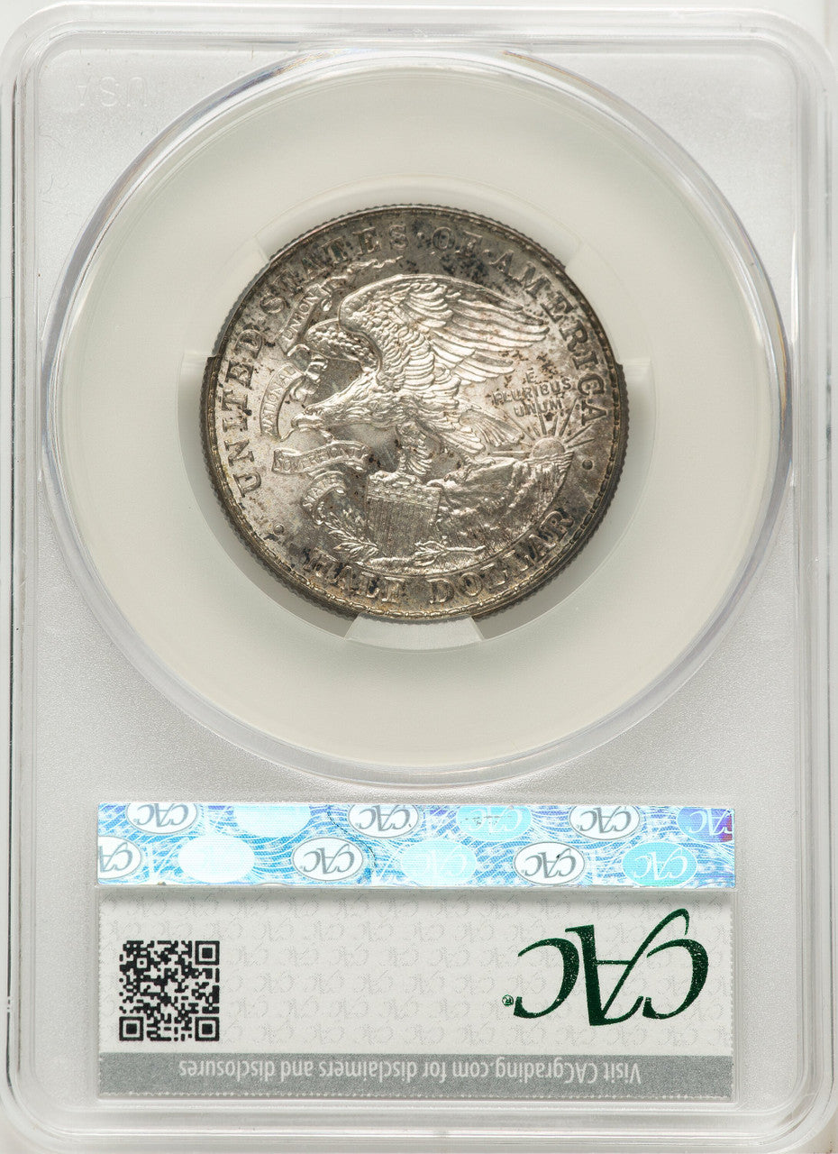 1918 50C Lincoln CACG Plus Commemorative Silver CACG MS66+