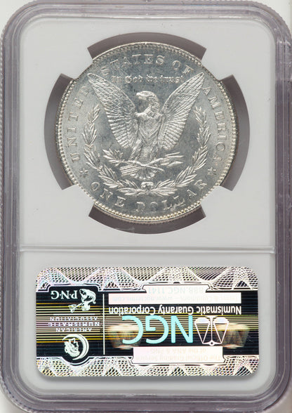1878 7TF Reverse of 1878 Morgan Dollar NGC MS65