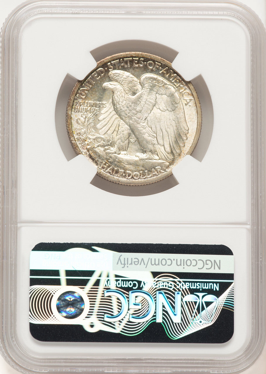 1942-S 50C Walking Liberty Half Dollar NGC MS66