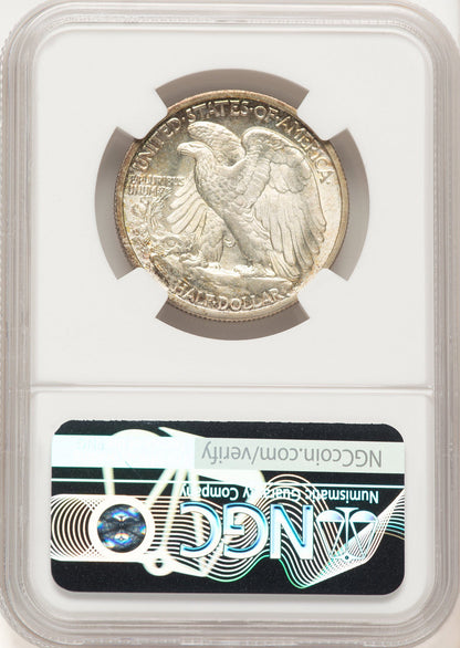 1942-S 50C Walking Liberty Half Dollar NGC MS66