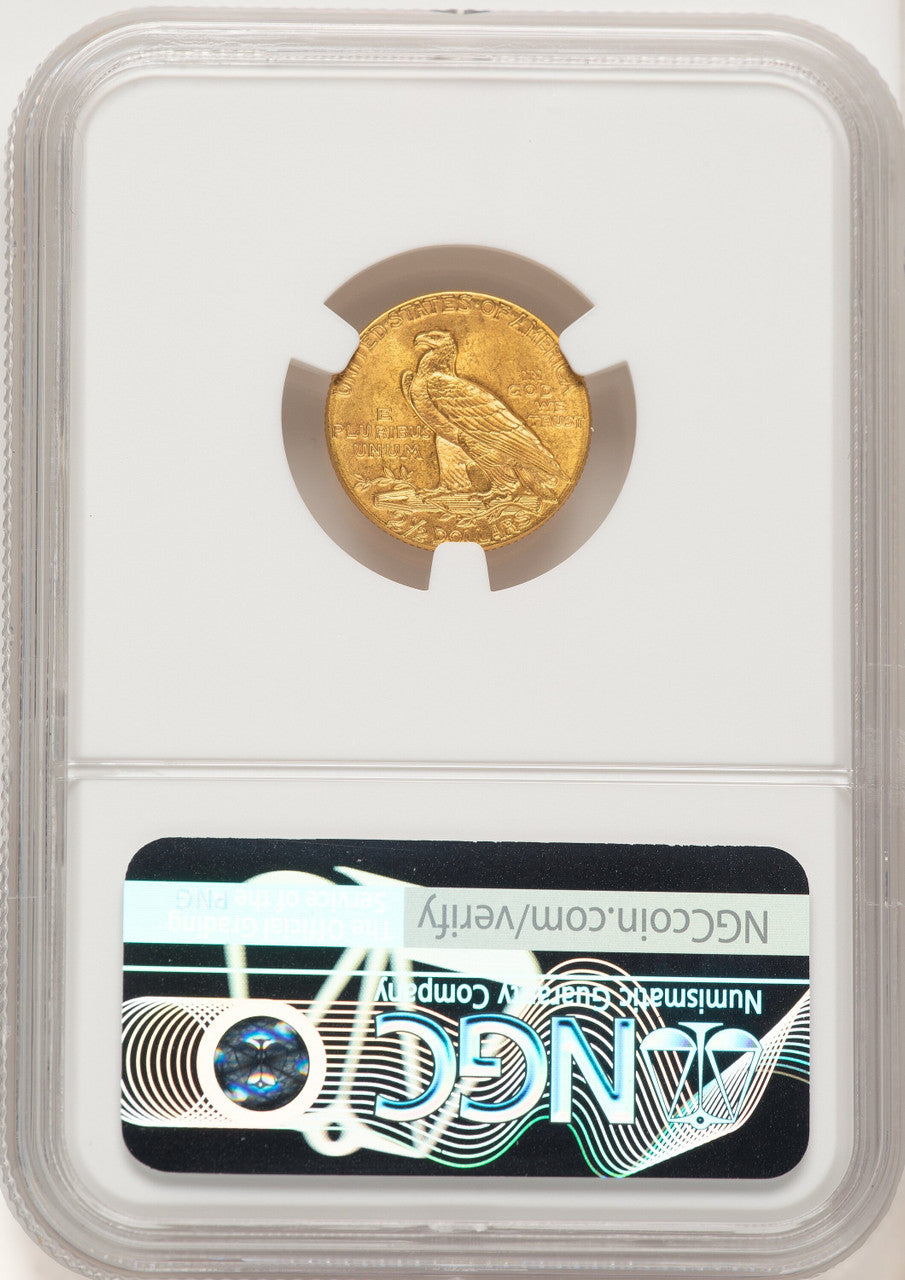 1913 $2.50 Indian Quarter Eagle NGC MS64