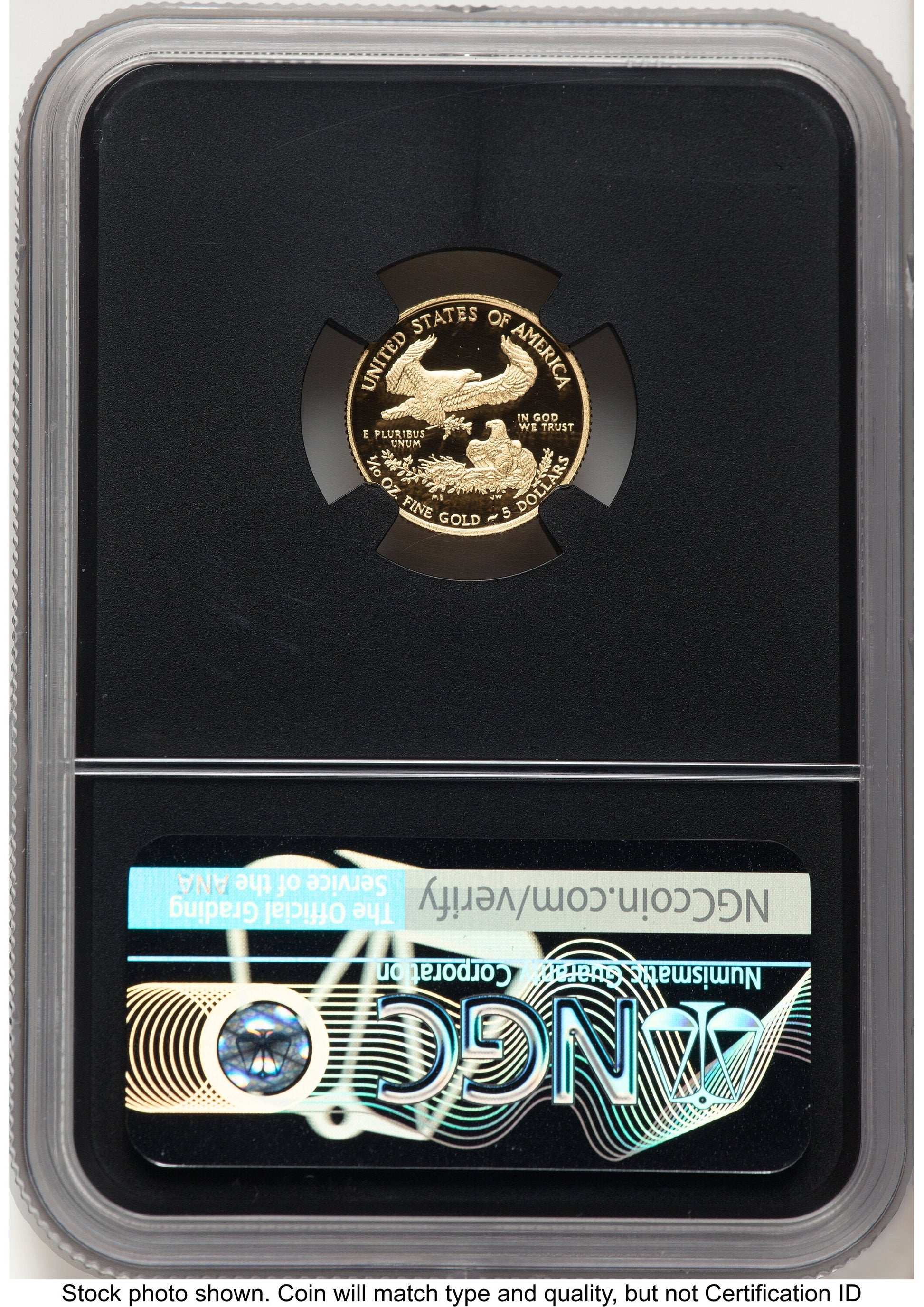 2015-W Proof Gold Eagle 1/10 oz Miles Standish NGC PF70