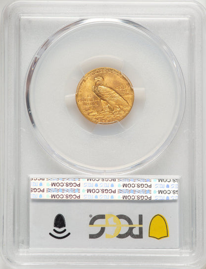 1912 $2.50 CAC Indian Quarter Eagle PCGS MS65