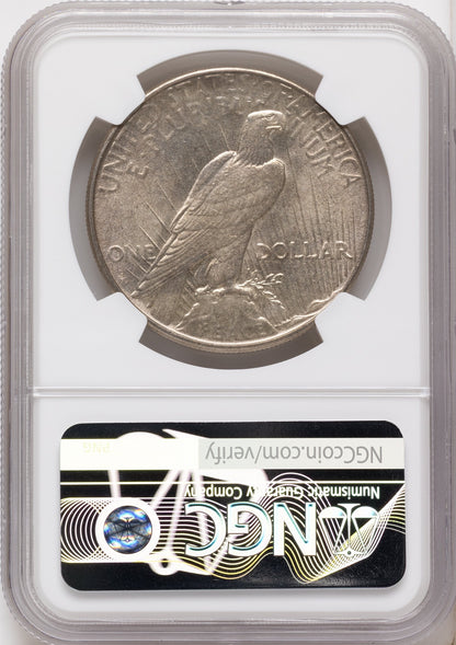 1927-S Peace Dollar NGC MS64