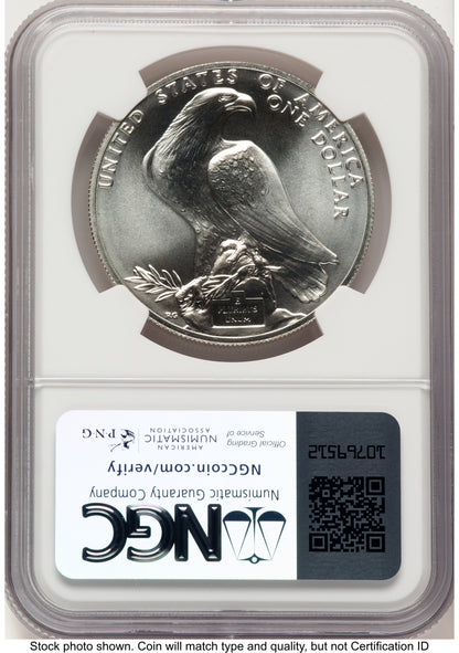 1984-S Olympics Silver Commemorative Magnum Opus Modern Issues NGC MS70
