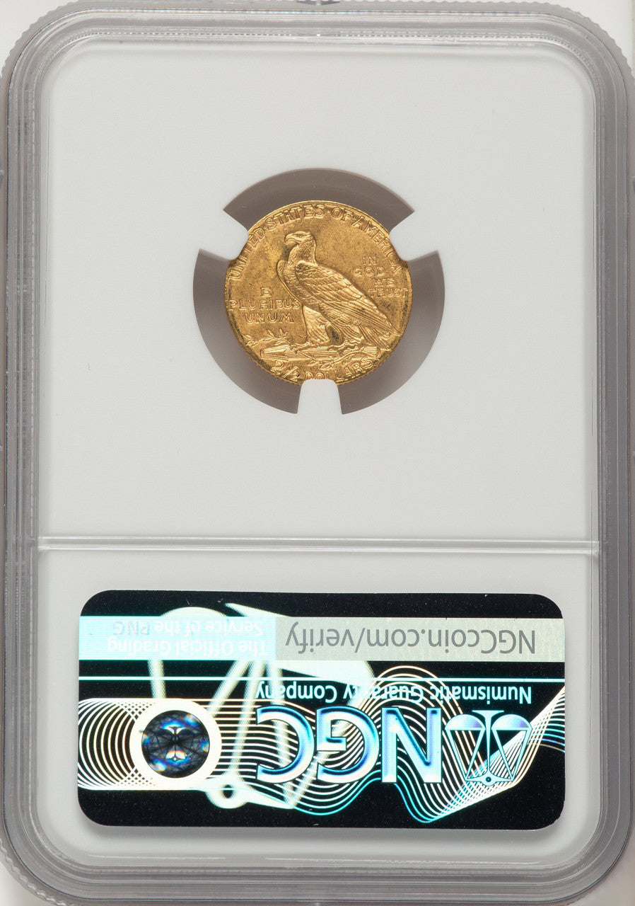 1910 $2.50 Indian Quarter Eagle NGC MS64