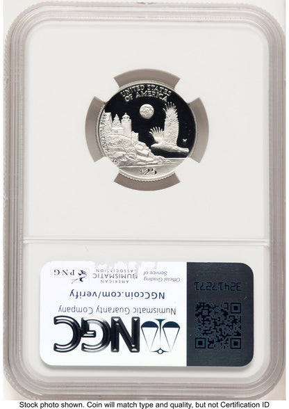 1998-W Proof Platinum Eagle 1/4 oz Brown Label NGC PF70 (778006071)