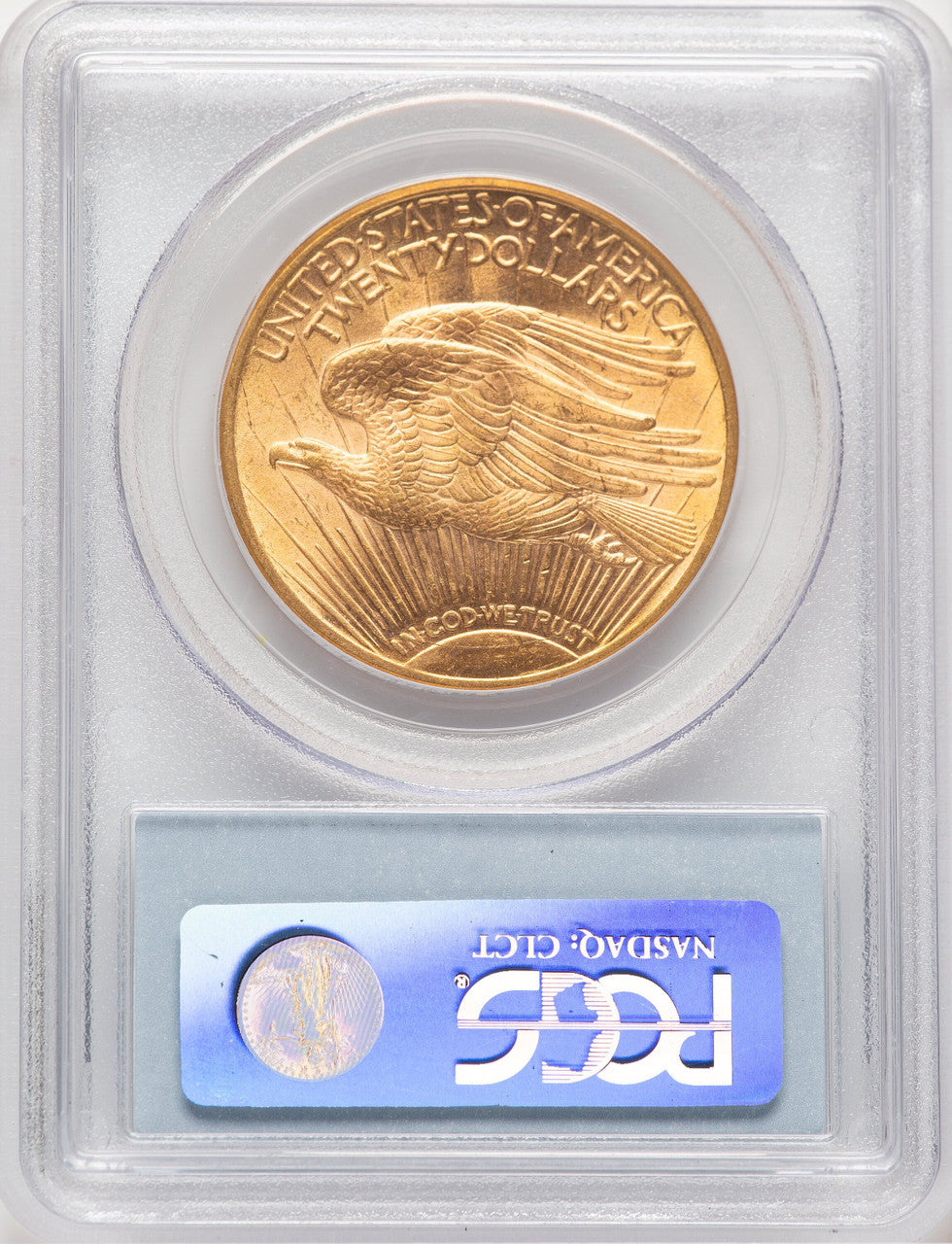 1923-D $20 CAC Saint-Gaudens Double Eagle PCGS MS63
