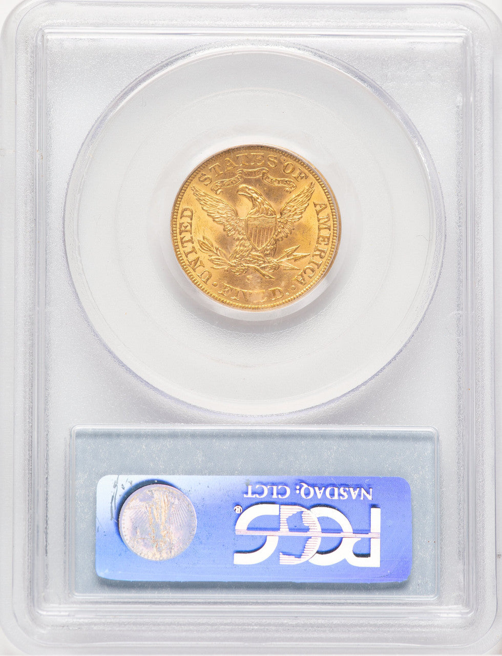 1903-S $5 CAC Liberty Half Eagle PCGS MS63