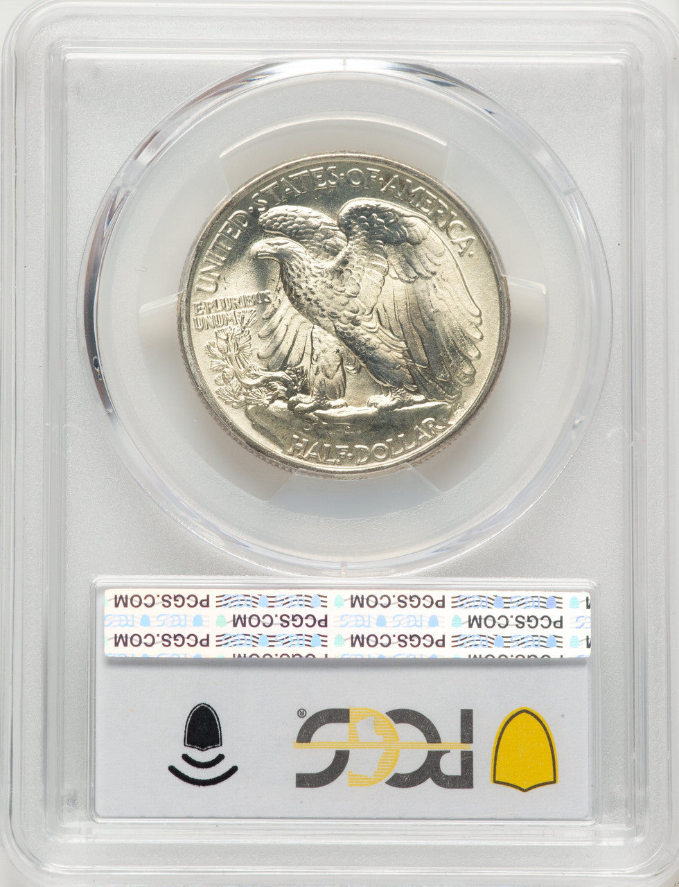 1943 50C Walking Liberty Half Dollar PCGS MS68
