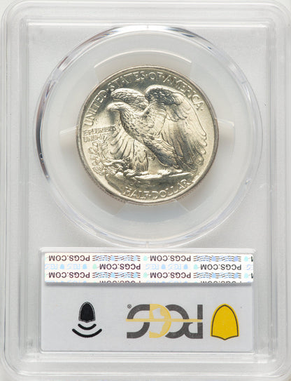1943 50C Walking Liberty Half Dollar PCGS MS68