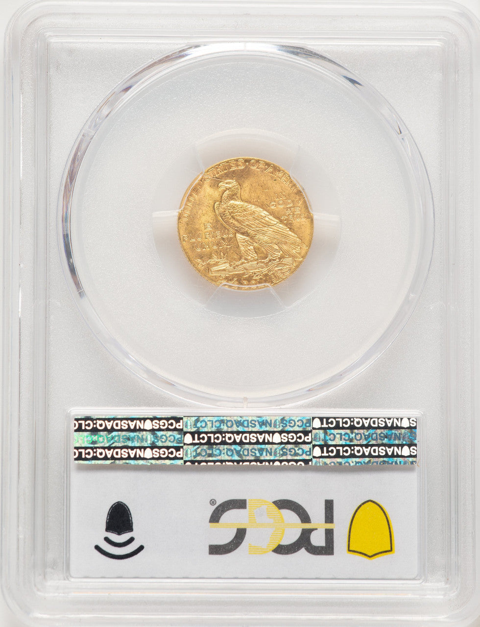 1928 $2.50 CAC Blue Gradient Indian Quarter Eagle PCGS MS64