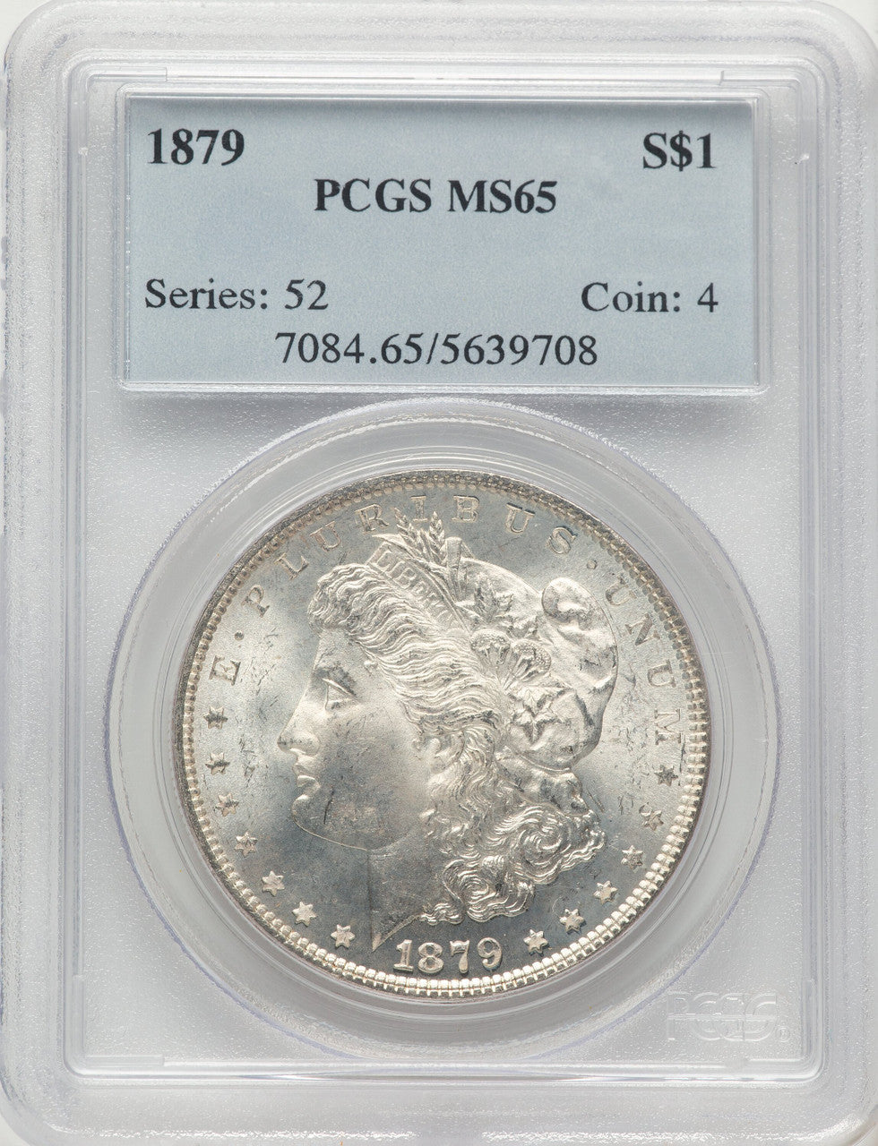 1879 Morgan Dollar PCGS MS65