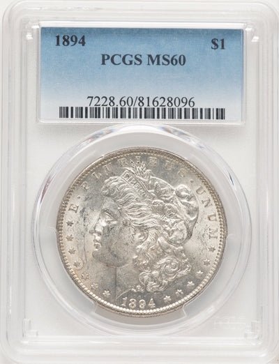 1894 Morgan Dollar PCGS MS60