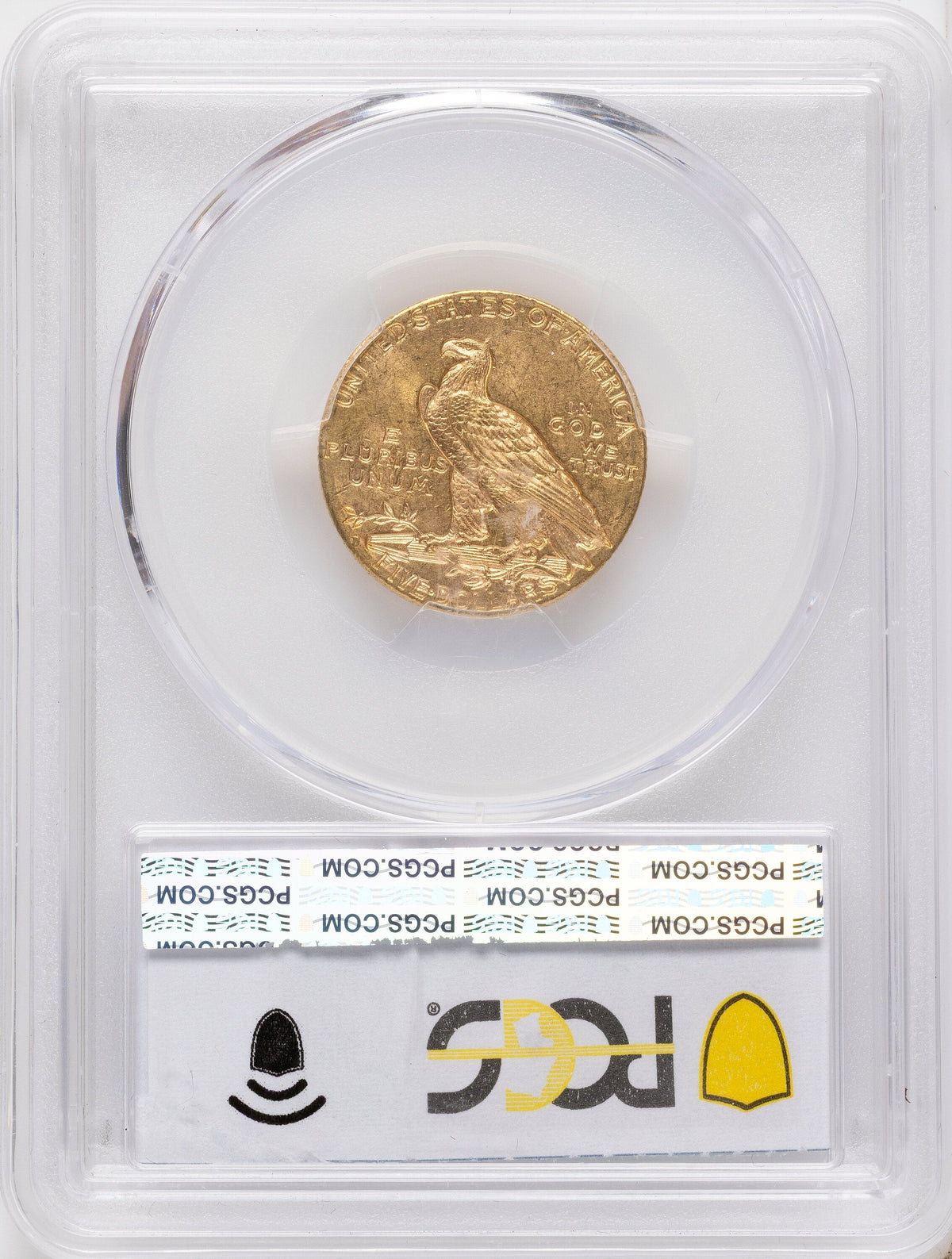 1909-D $5 CAC Indian Half Eagle PCGS MS63