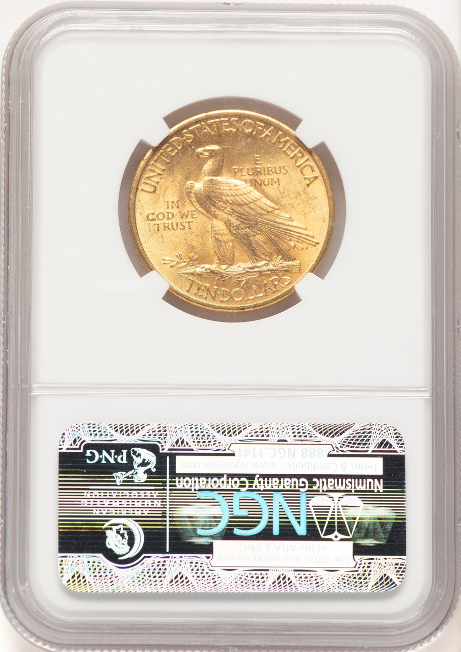 1932 $10 CAC Indian Eagle NGC MS64