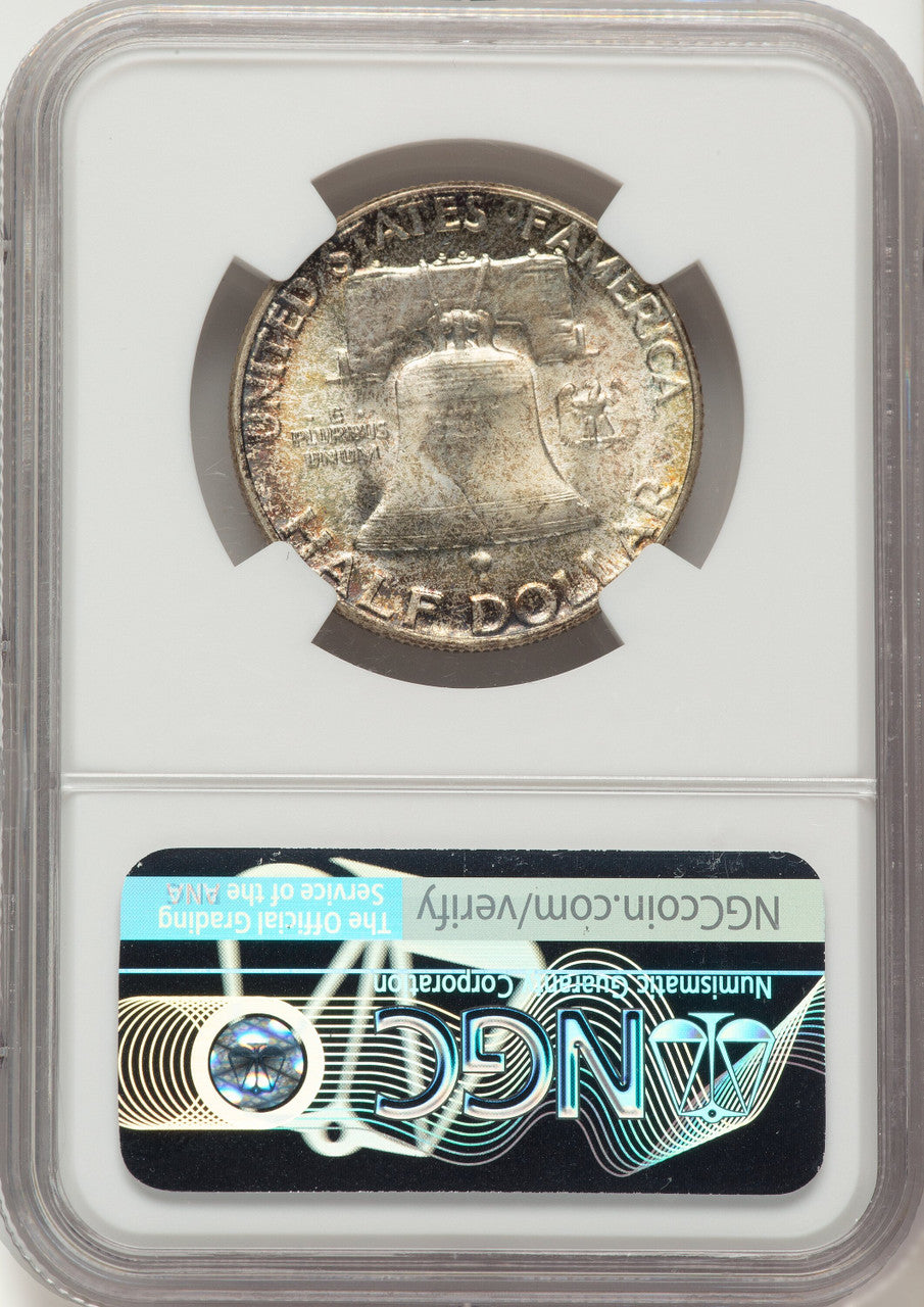 1955 50C FL Franklin Half Dollar NGC MS67