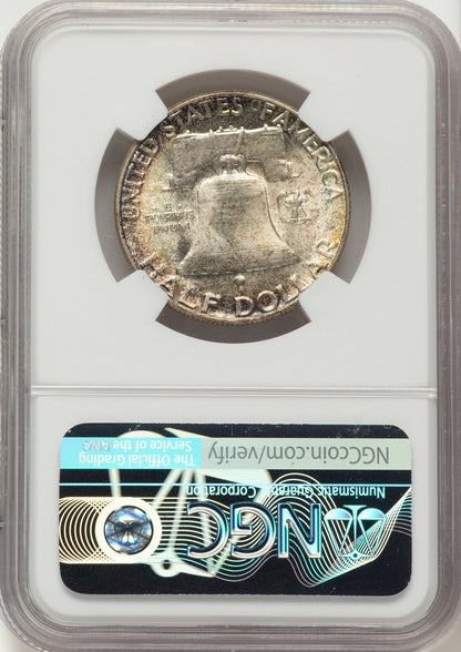 1955 50C FL Franklin Half Dollar NGC MS67