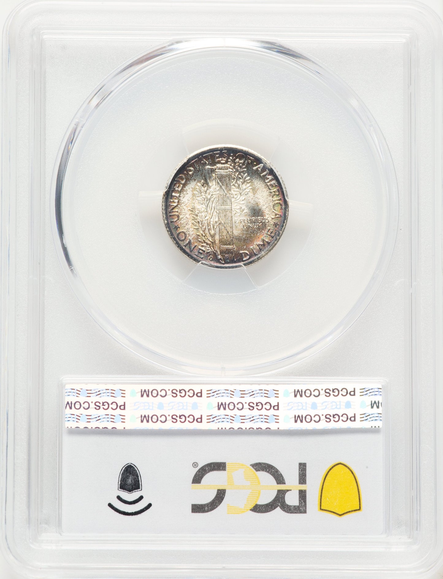 1938-D 10C FB Mercury Dime PCGS MS67+