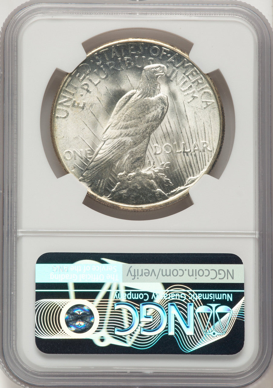 1928-S Peace Dollar NGC MS64+