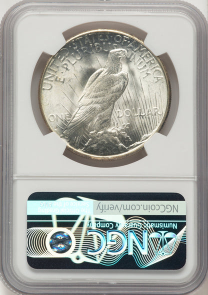 1928-S Peace Dollar NGC MS64+