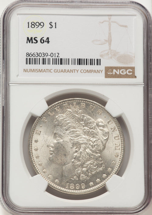 1899 Morgan Dollar NGC MS64
