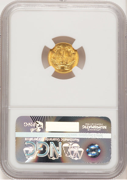 1854 G$1 Type Two Gold Dollar NGC MS64